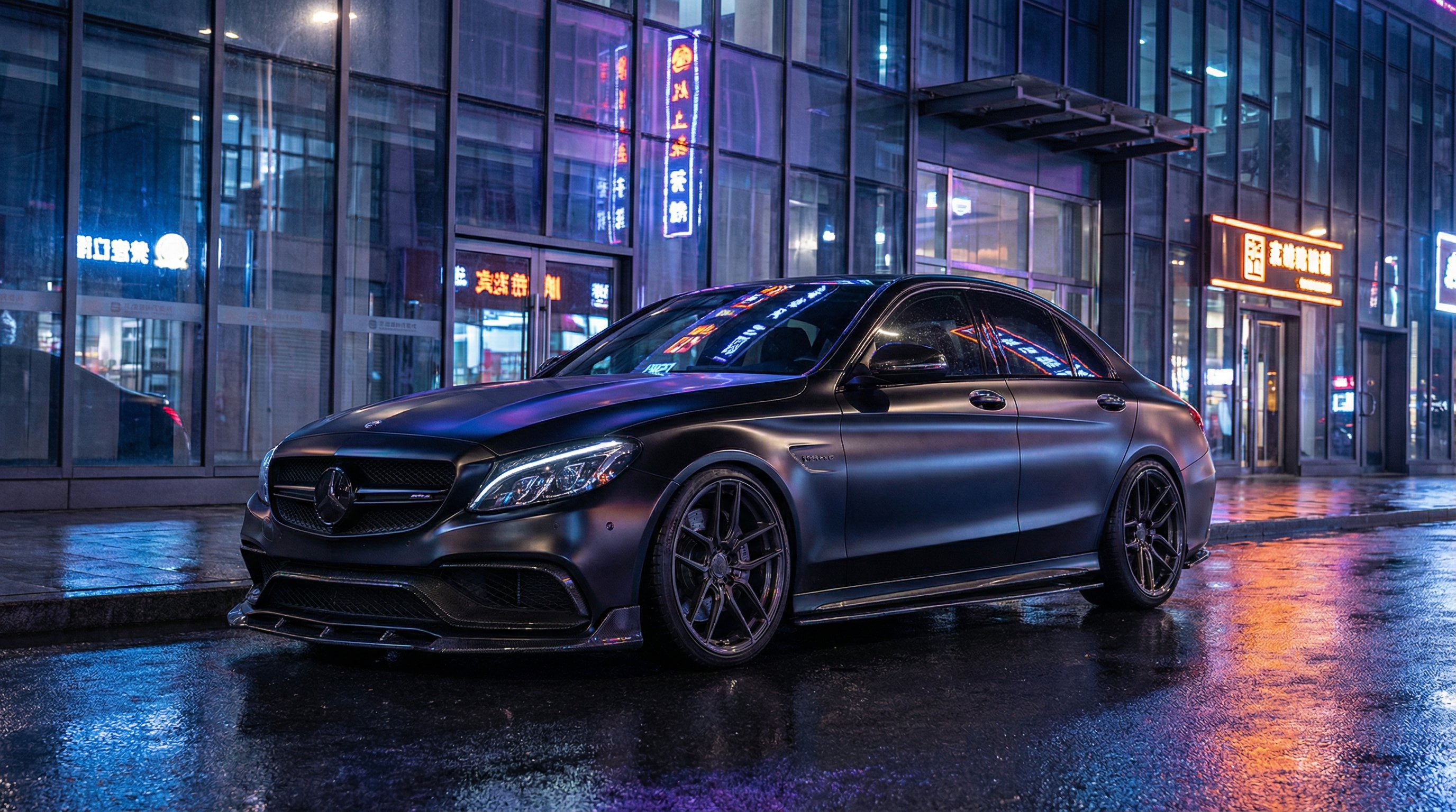 香蕉视频奔驰C63改装视频